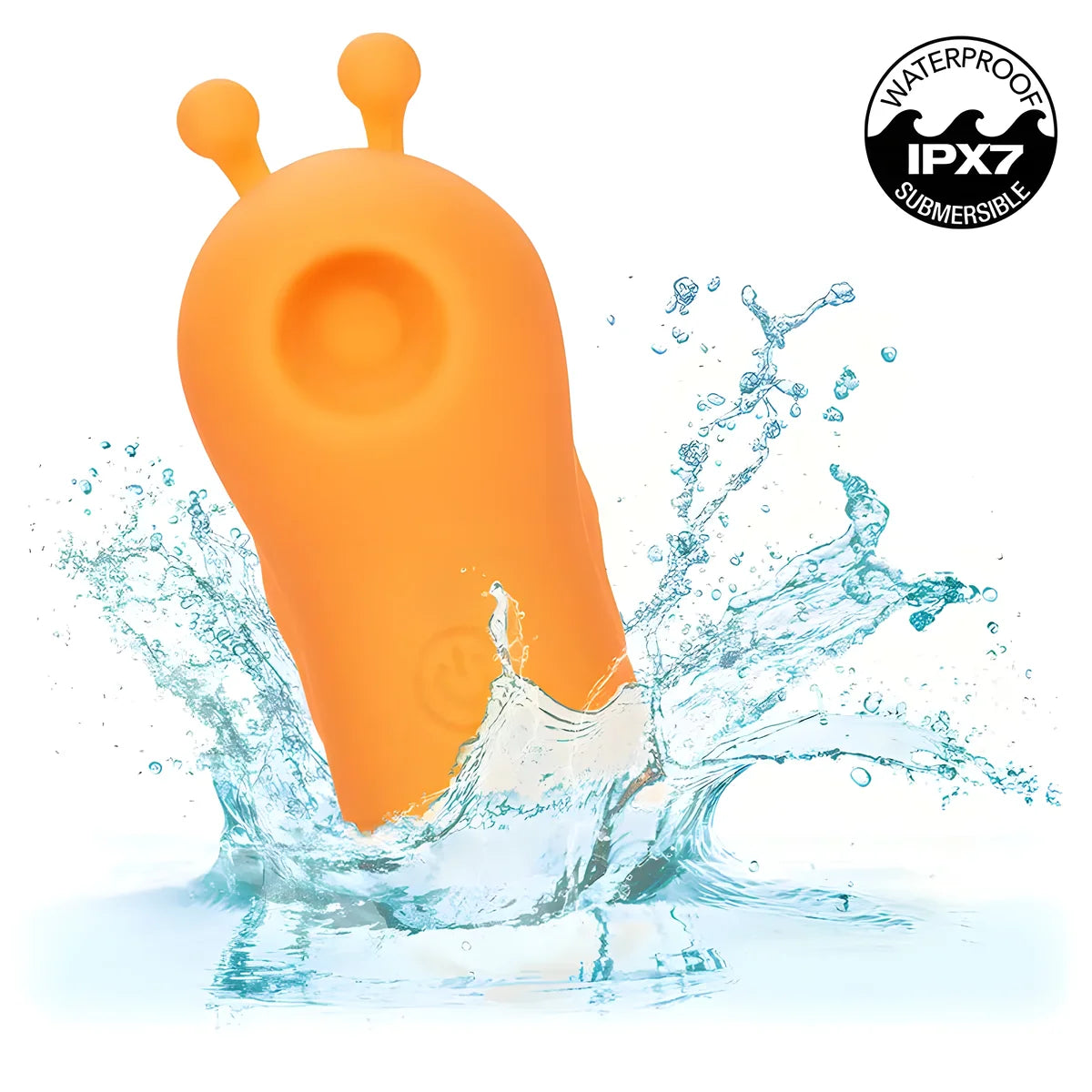 calexotics neon vibes buzzing vibe le stimulateur de doigts 10 vibrations orange