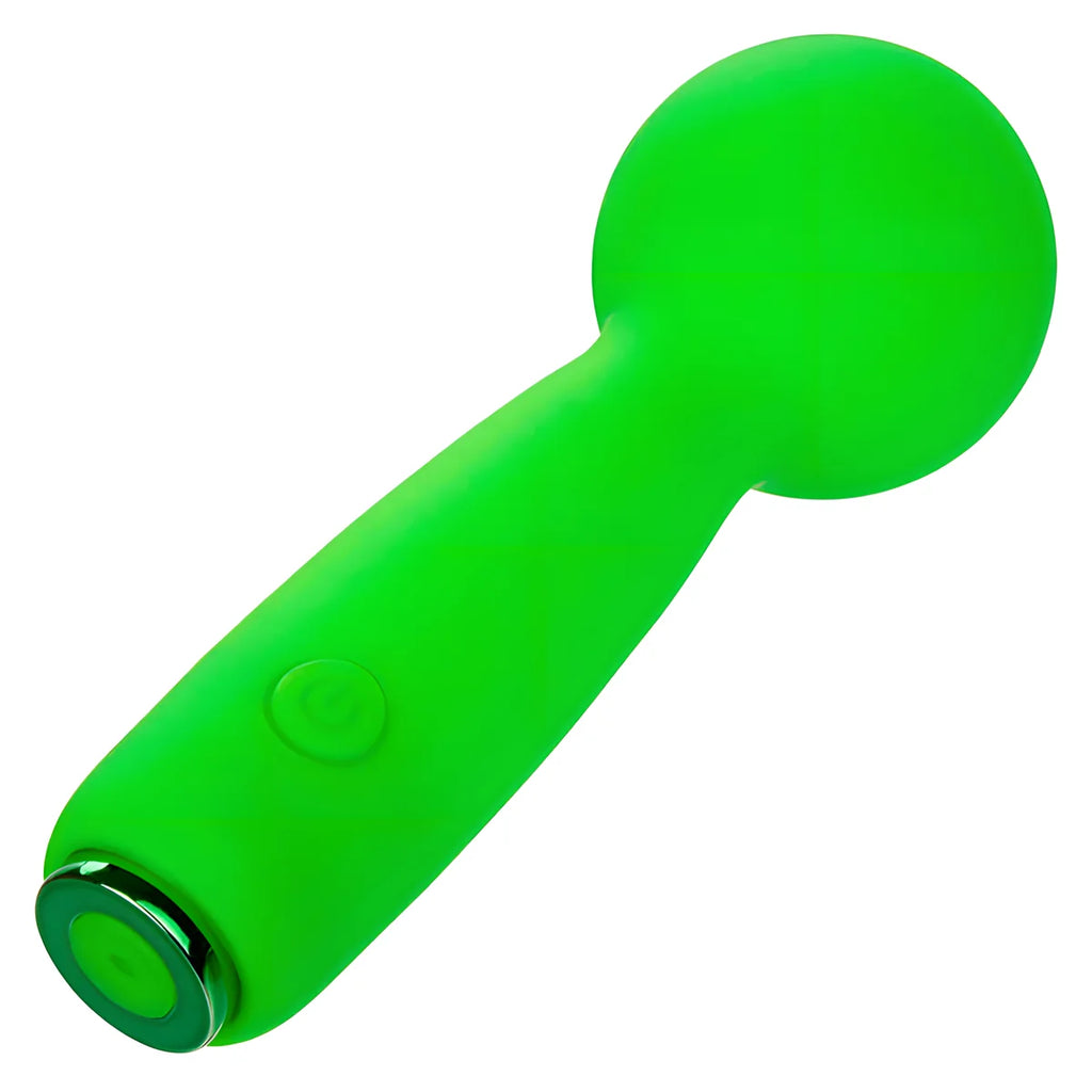 calexotics neon vibes le bubbly vibe mini masseur 10 vibrations vert