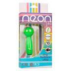 calexotics neon vibes le bubbly vibe mini masseur 10 vibrations vert