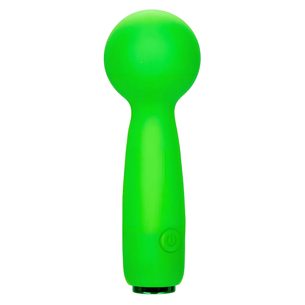 calexotics neon vibes le bubbly vibe mini masseur 10 vibrations vert