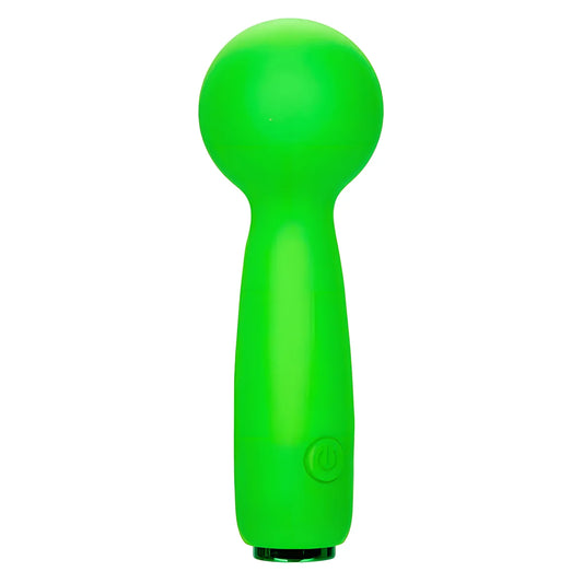 calexotics neon vibes le bubbly vibe mini masseur 10 vibrations vert