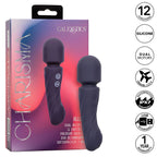 calexotics charisma allure masseur double moteurs 12 fonctions 17 25 cm x 4 5 cm violet