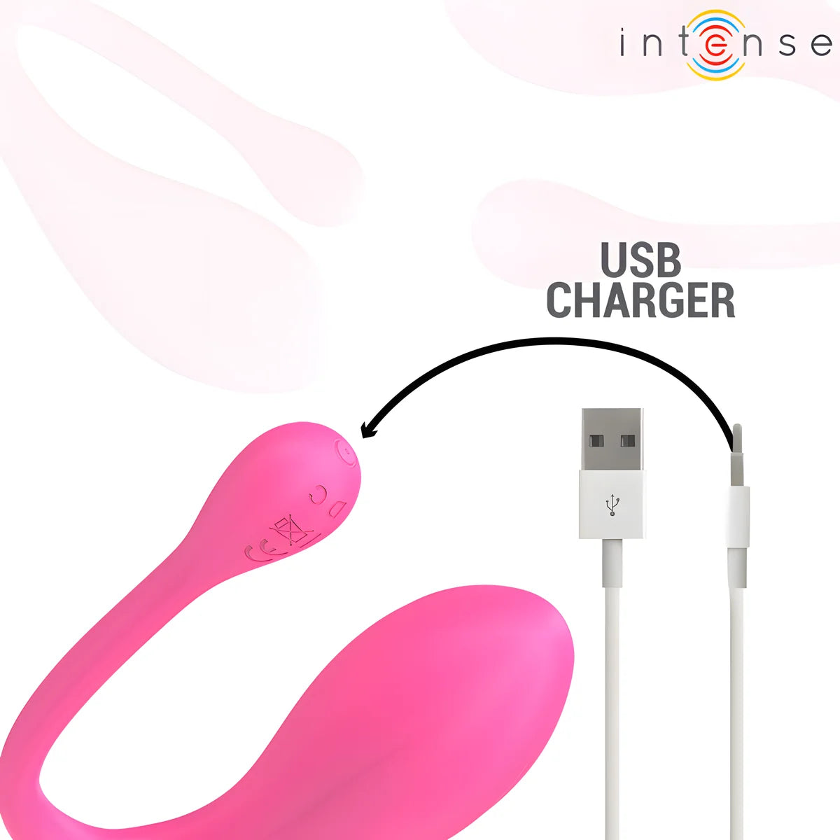 intense janice u vibrateur double stimulation 10 vibrations rose telecommande