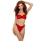 passion catilla ensemble string soutien gorge rouge l xl