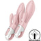 satisfyer air pump bunny 3 vibrateur gonflable lapin rose