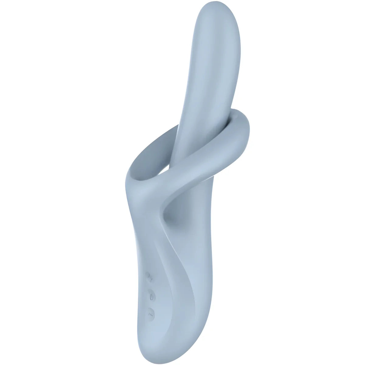 satisfyer heat flex 4 vibrateur effet chaleureux 12 vibrations bleu