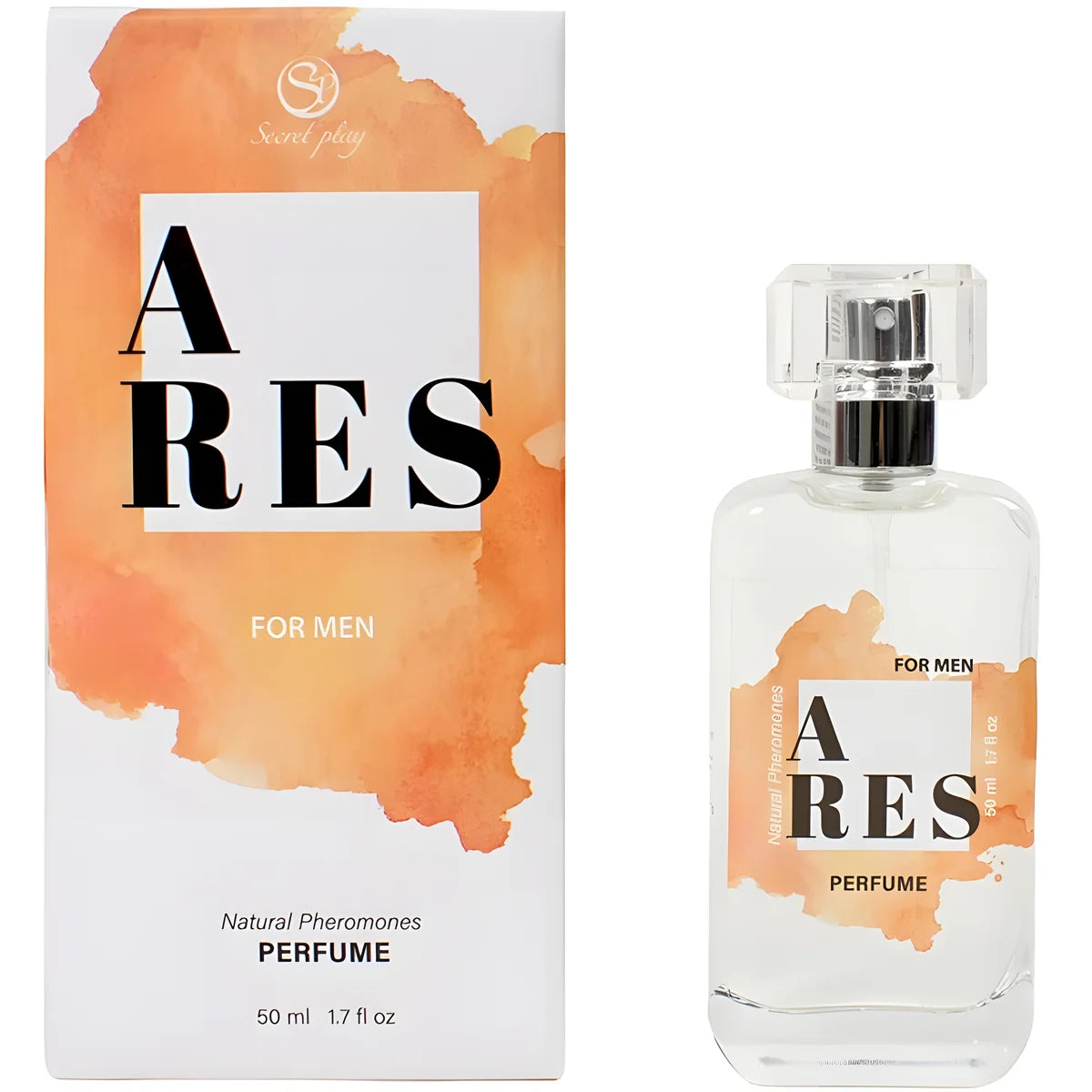 secretplay ares parfum naturel pheromones spray pour homme 50 ml