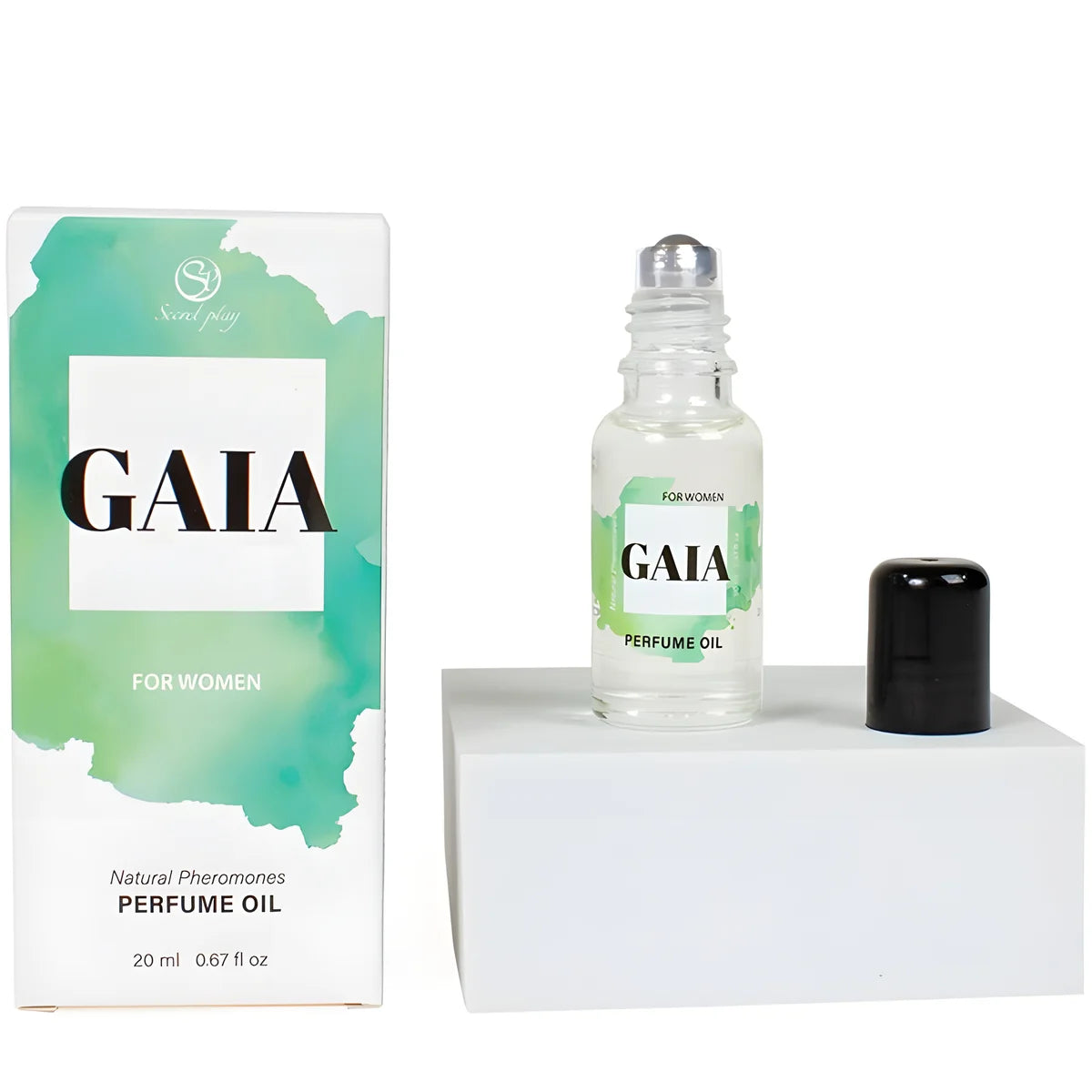 secretplay gaia parfum naturel pheromones en huile pour femme 20 ml