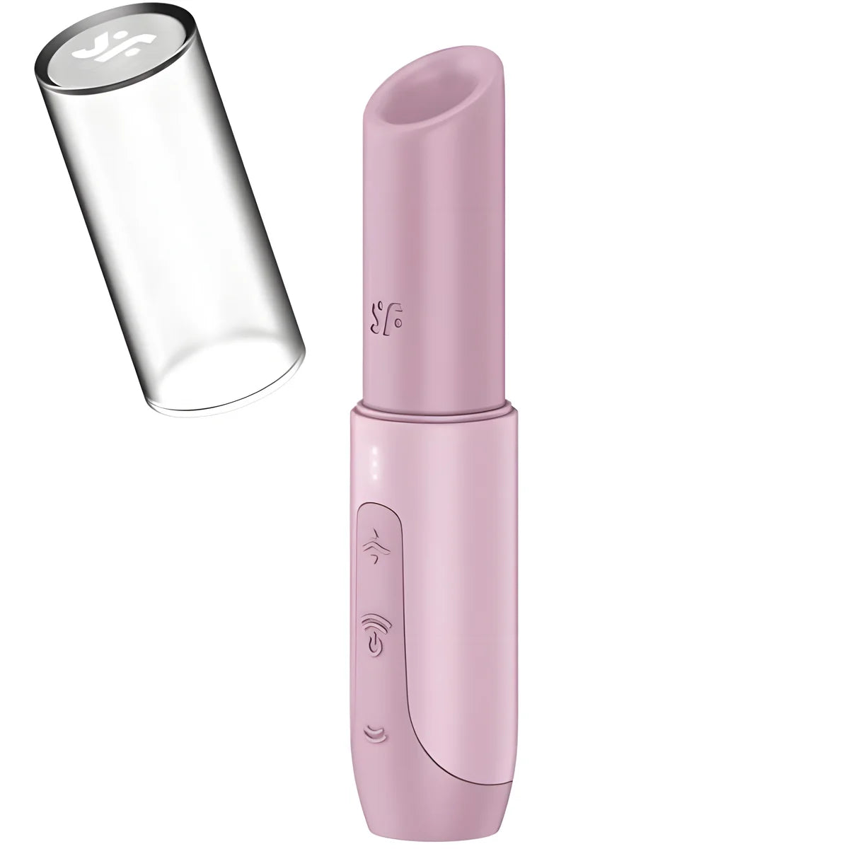 satisfyer stimulateur de clitoris secret kiss wave rose