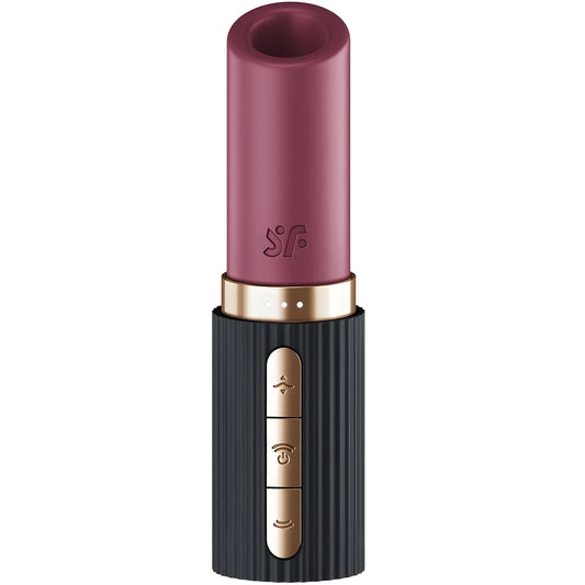 satisfyer stimulateur de clitoris pro 2 kiss wave grenat noir