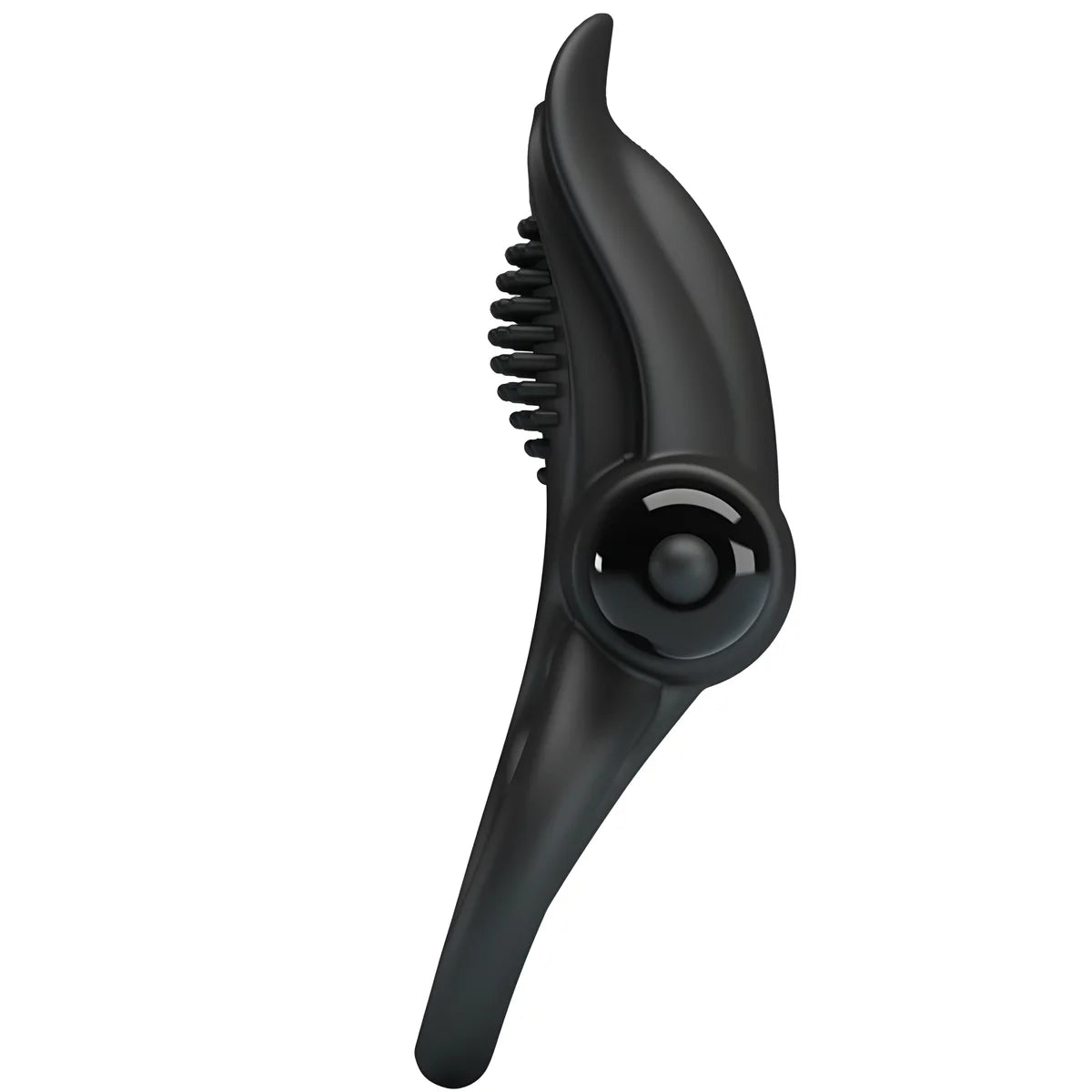 pretty love double anneau vibrant stimulateur de clitoris 10 vibrations noir