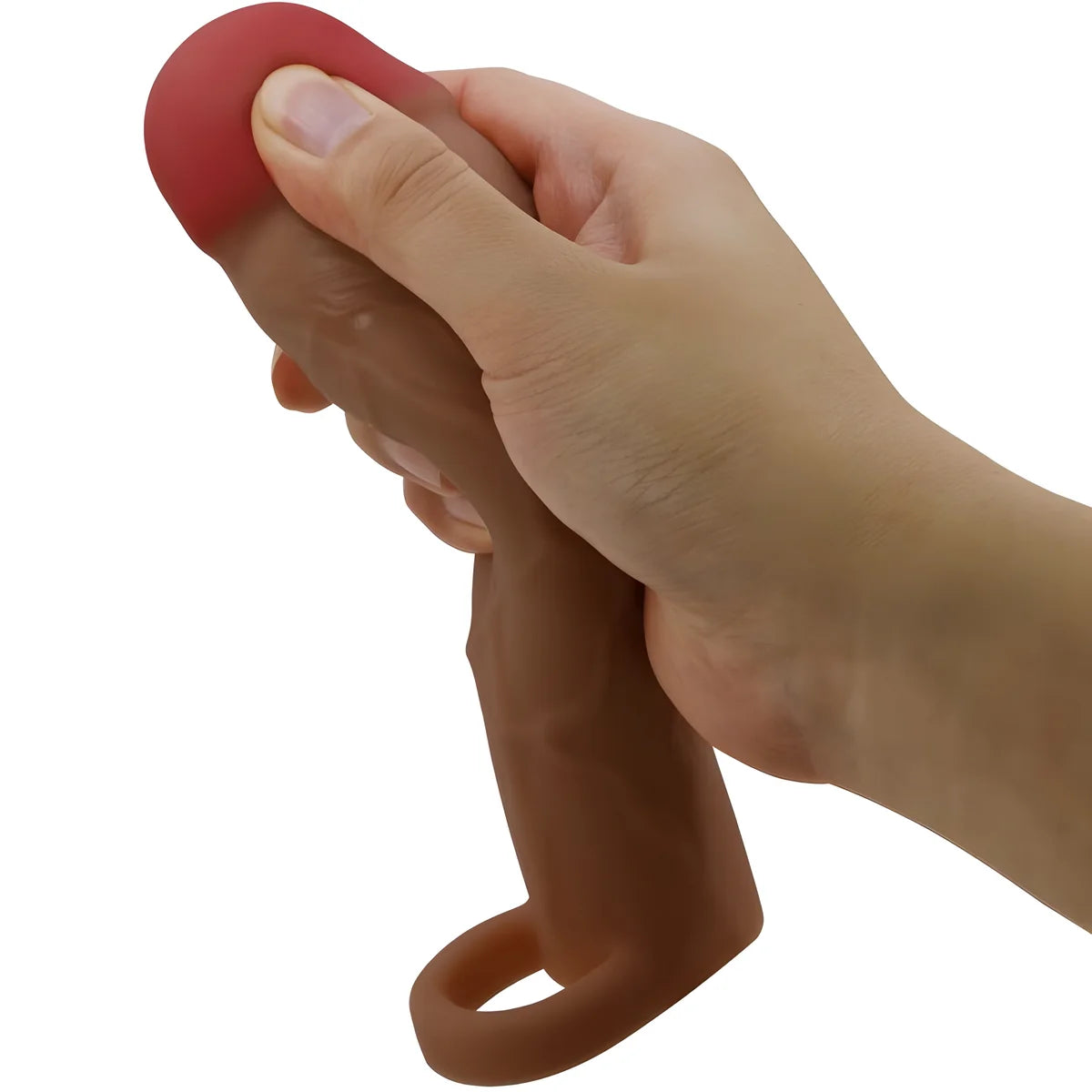 pretty love manchon de penis hani avec extension de 5 cm mulatre