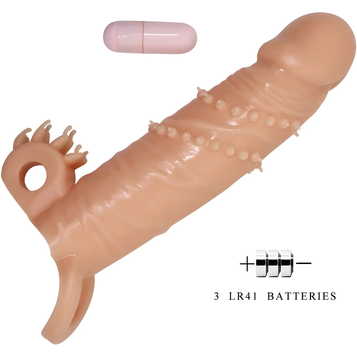 pretty love connor manchon de penis stimulateur de clitoris chair