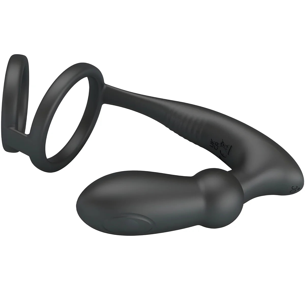 pretty love anneau penis emoni plug anal 12 vibrations noir