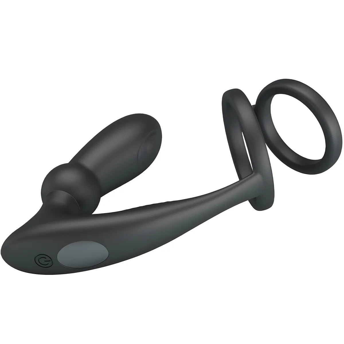 pretty love anneau penis emoni plug anal 12 vibrations noir