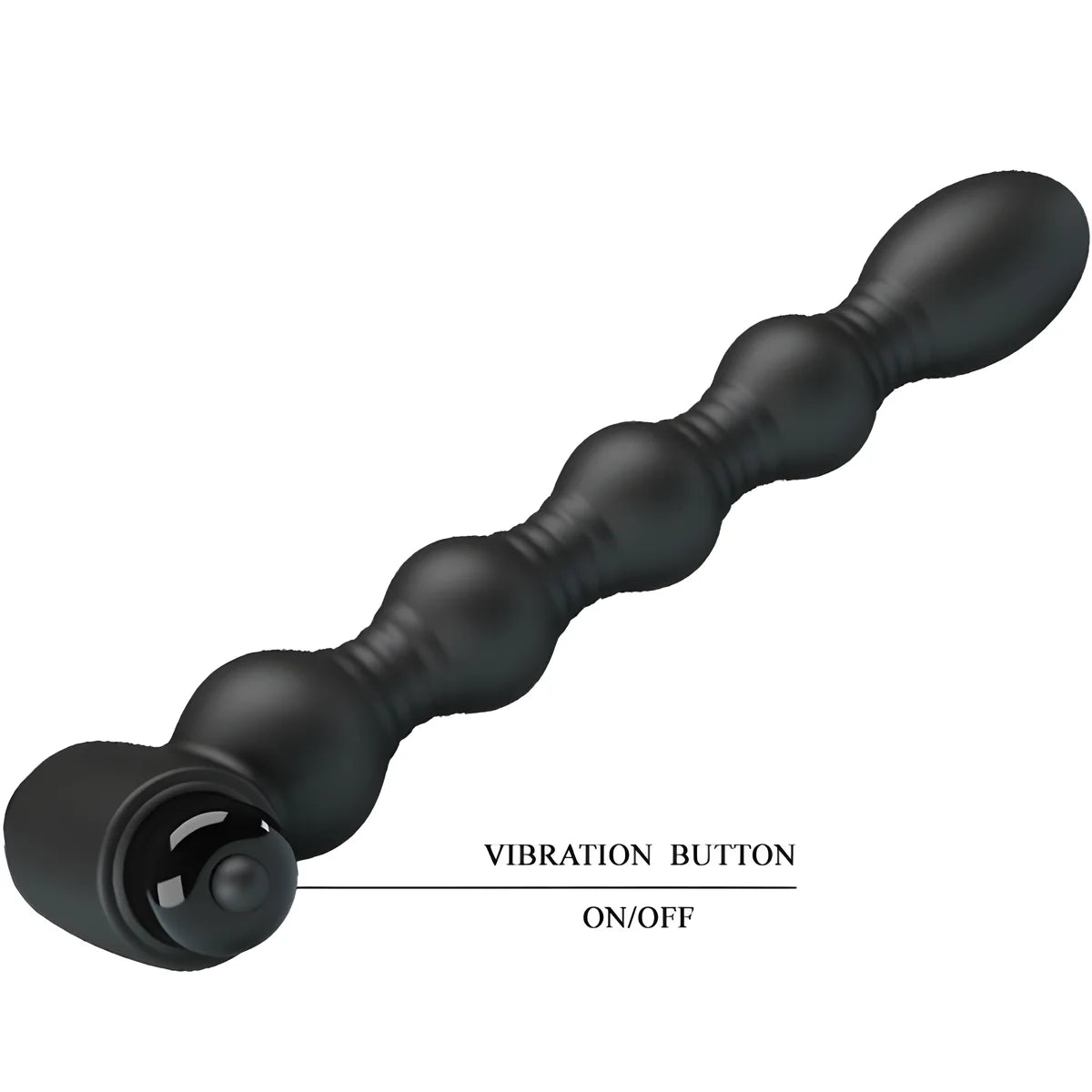 pretty love plug anal lynn silicone 10 vibrations noir