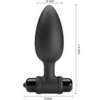 pretty love vibra butt plug 2 plug anal 10 vibrations noir