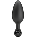 pretty love vibra butt plug 2 plug anal 10 vibrations noir