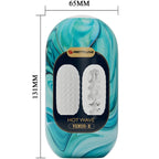 pretty love masturbateur pour homme en silicone hot wave blanc