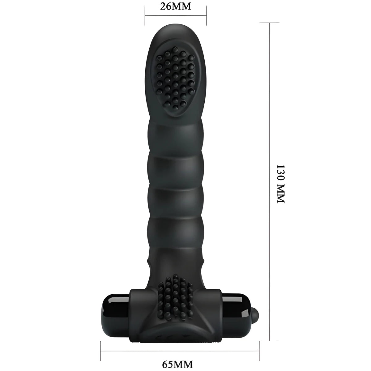 pretty love vibrateur doigt alexander 10 vibrations noir