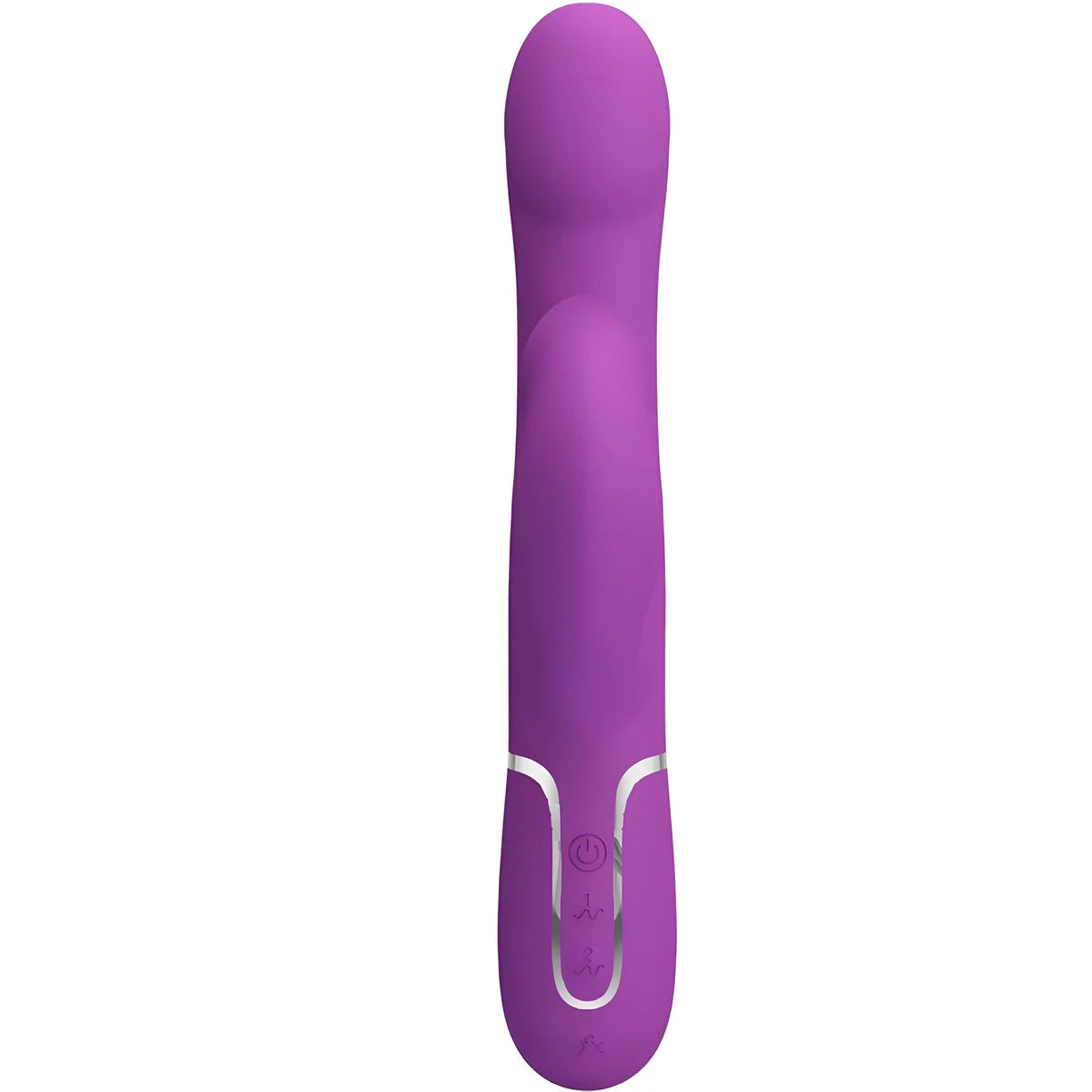 pretty love vibrateur et stimulateur multifonction 4 en 1 violet