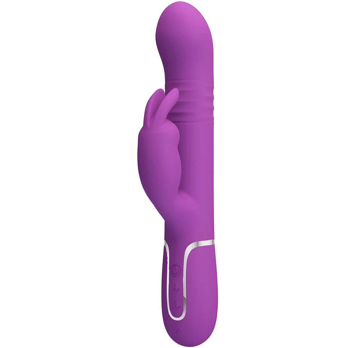 pretty love vibrateur lapin multifonction coale 4 en 1 violet