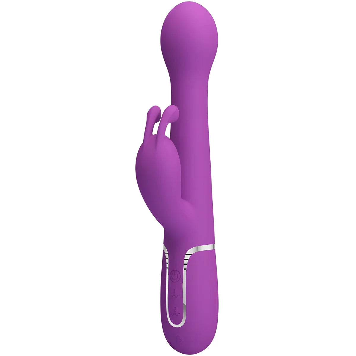 pretty love vibrateur lapin multifonction 3 en 1 dejon violet
