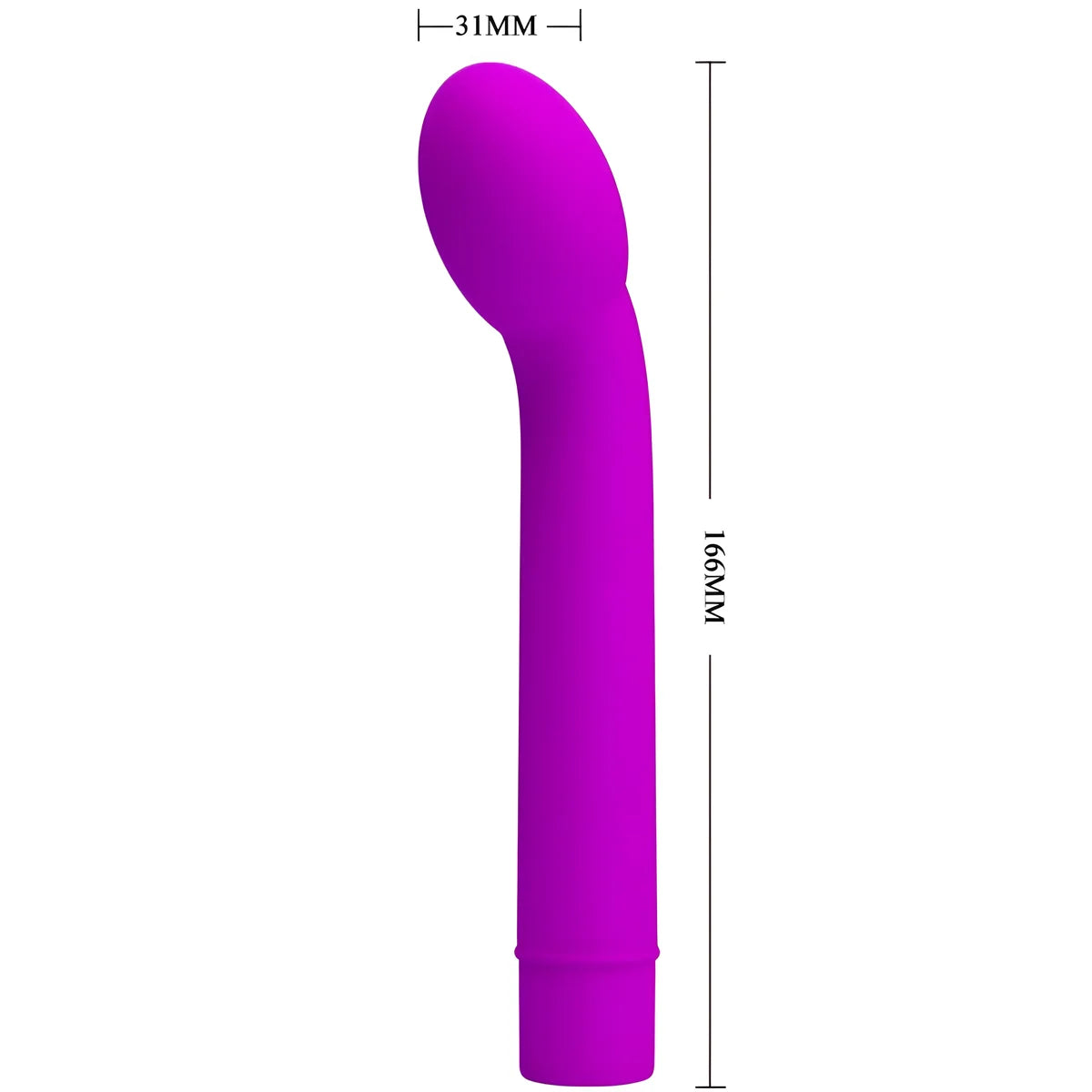 pretty love vibrateur point g logan 10 vibrations violet