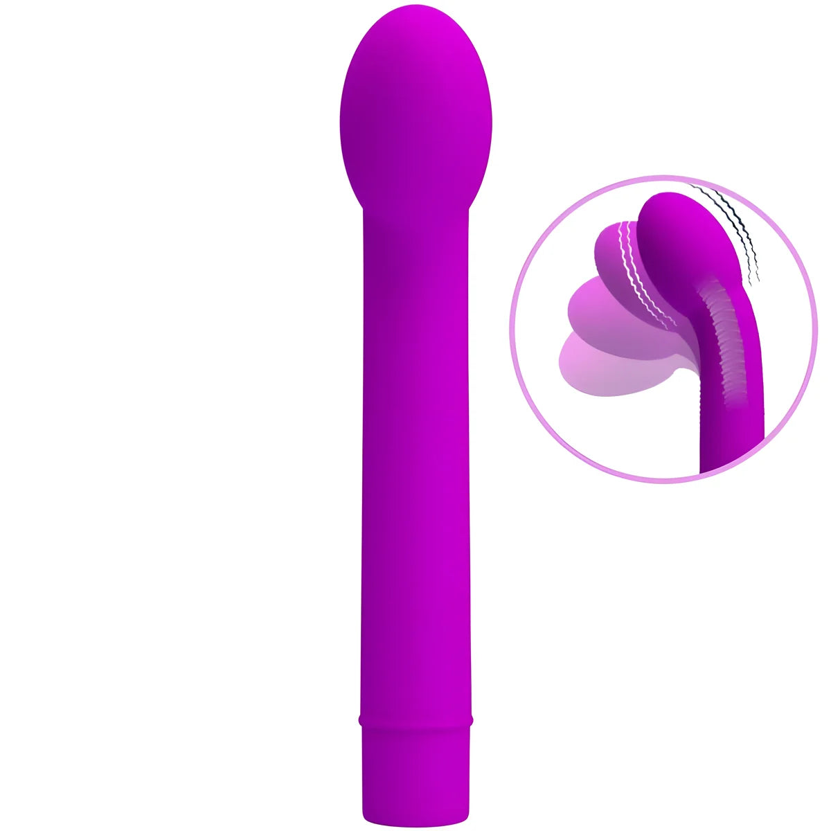 pretty love vibrateur point g logan 10 vibrations violet