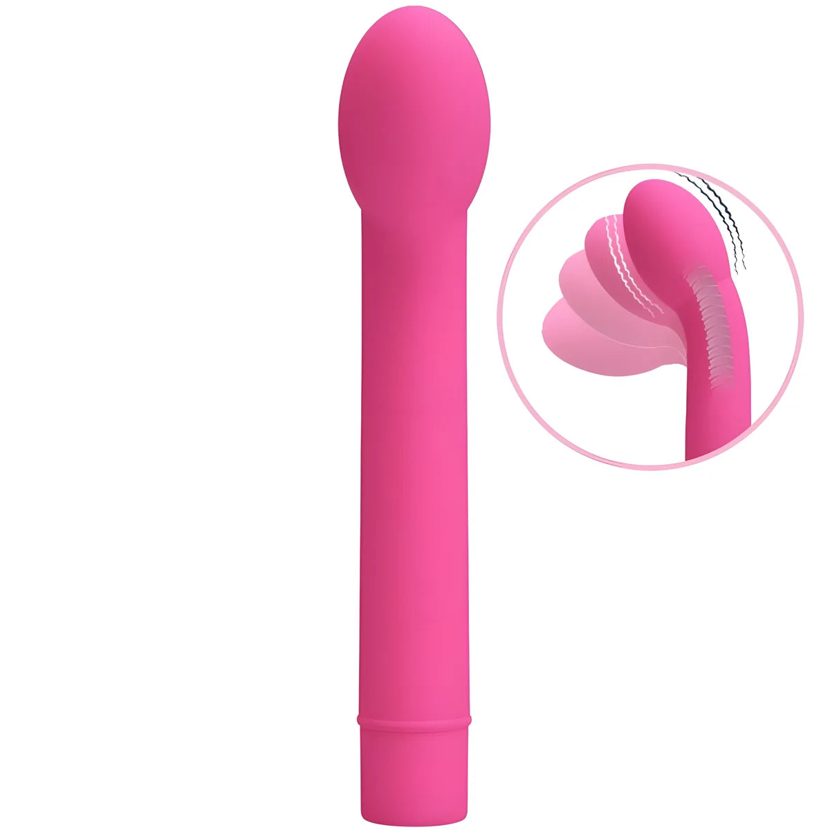 pretty love vibrateur point g logan 10 vibrations rose