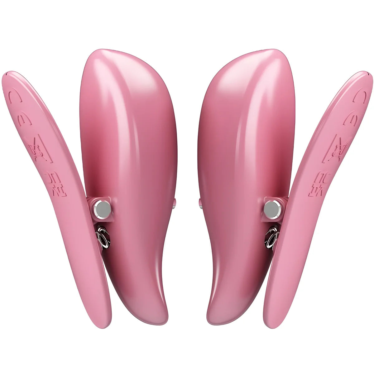 pretty love pinces a tetons cailey 10 vibrations telecommande rose