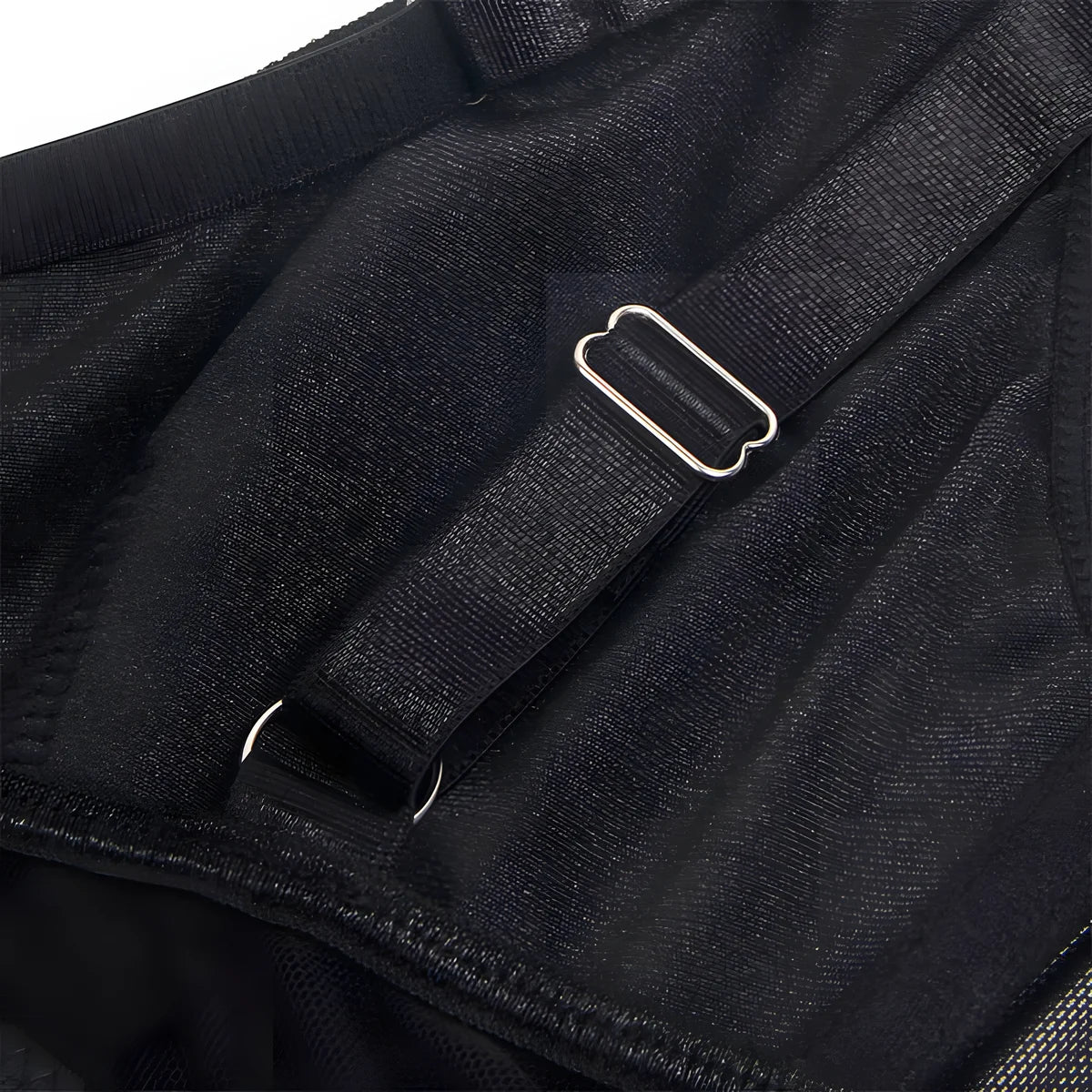 subblime 955243 ensemble soutien gorge bondage noir avec jarretelle l xl