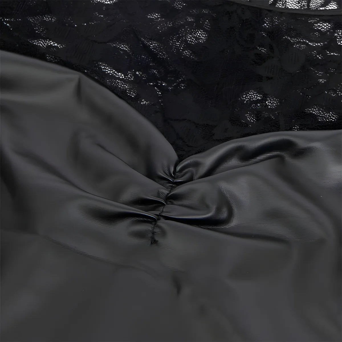 subblime 955595 robe a manches longues avec dentelle noire s m