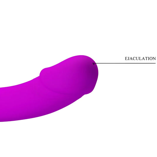 pretty love stimulateur double strap on kelpie violet