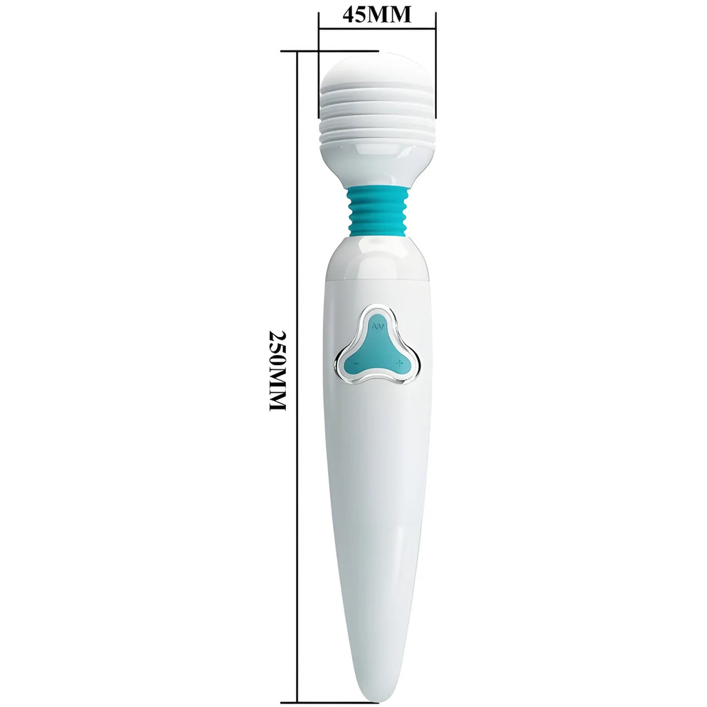 pretty love vibrateur cloud wand 7 vibrations blanc