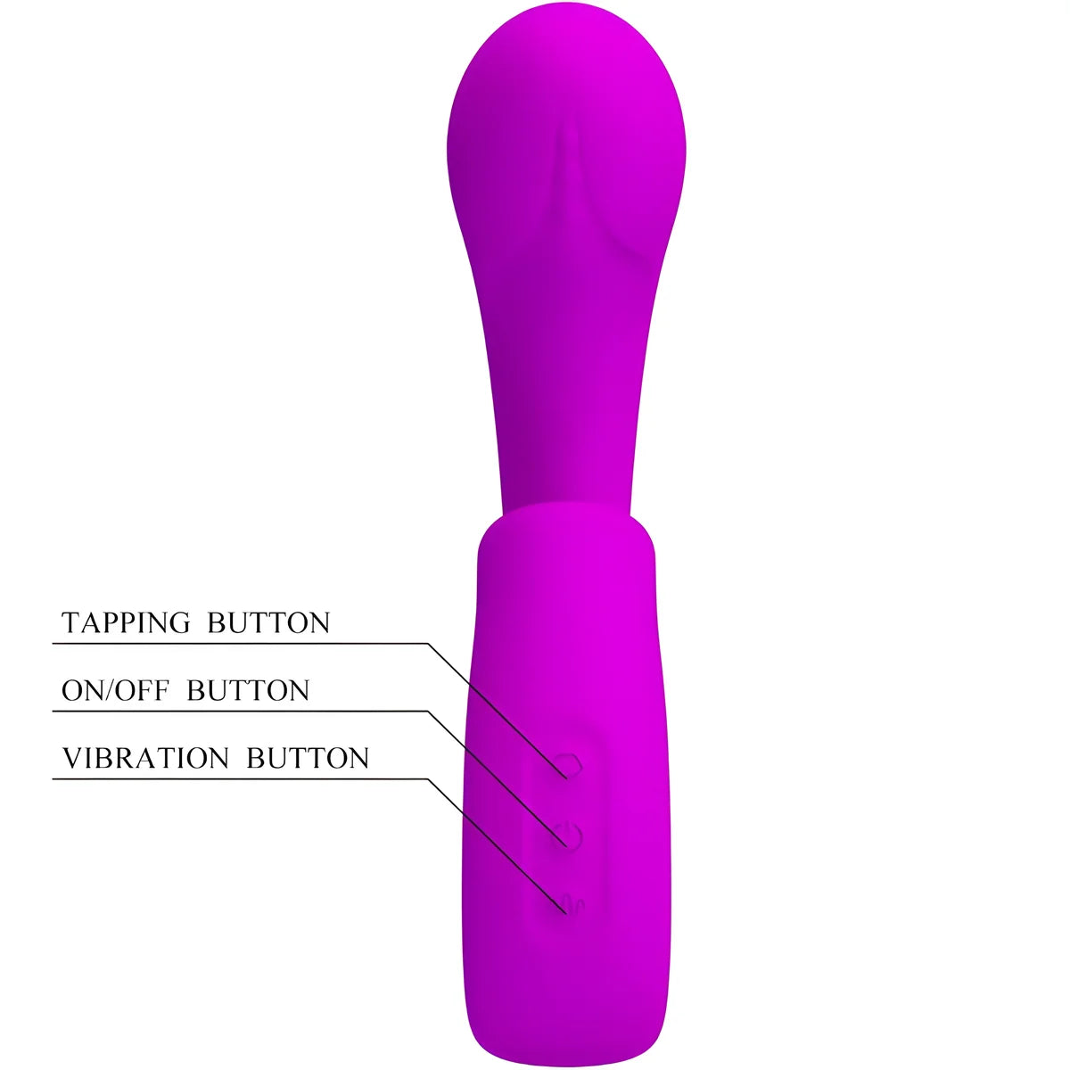 pretty love sibel vibrateur point g stimulateur clitoris sibel 10 vibrations violet