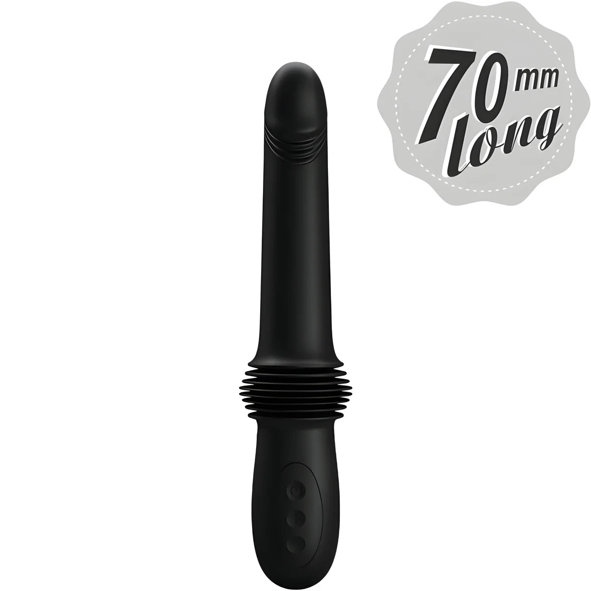 pretty love vibrateur pazuzu 3 modes de poussee noir