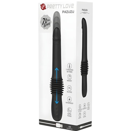 pretty love vibrateur pazuzu 3 modes de poussee noir