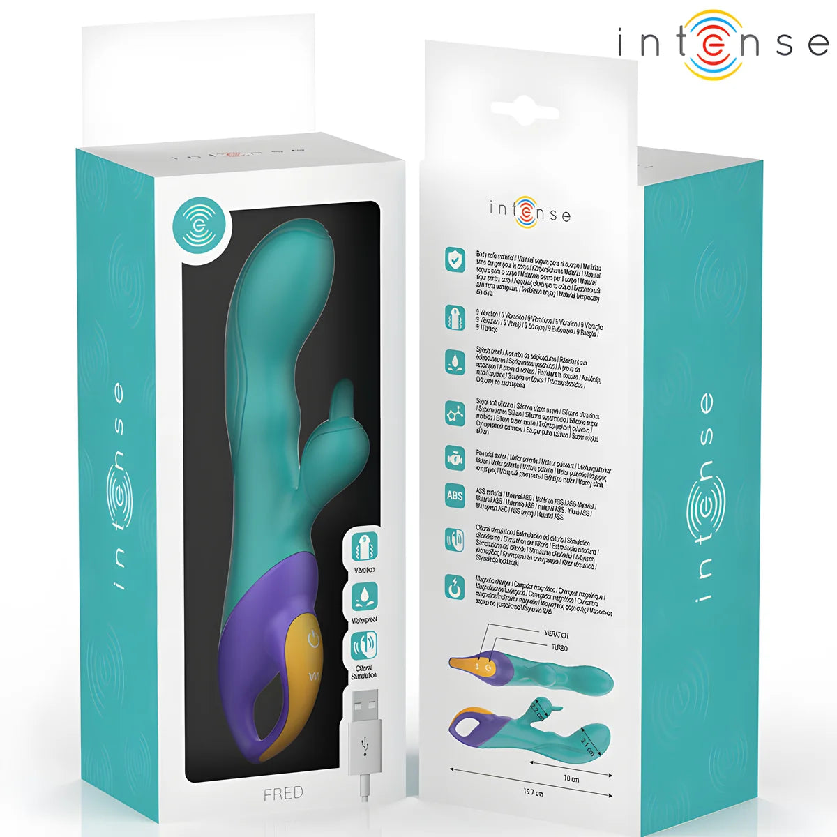 intense fred vibrateur rabbit bleu