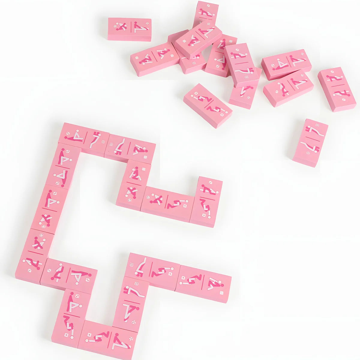 secretplay jeu de dominos en bois kinky