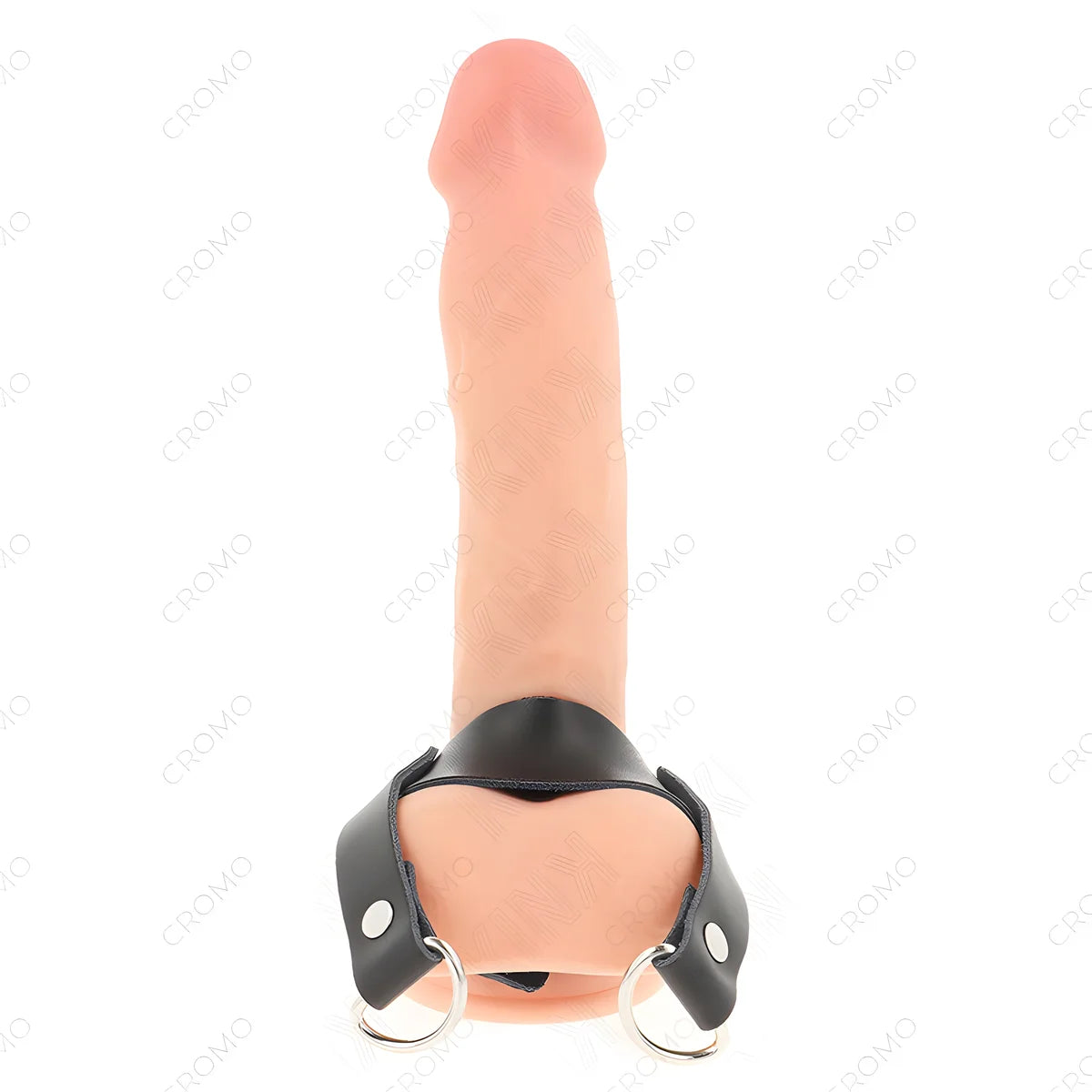 kink anneau penis avec anneaux en forme de d 18 5 x 3 3 cm