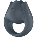 satisfyer perfect pair 2 multivibrateur 2 en 1 anneau penis et stimulateur de doigts gris