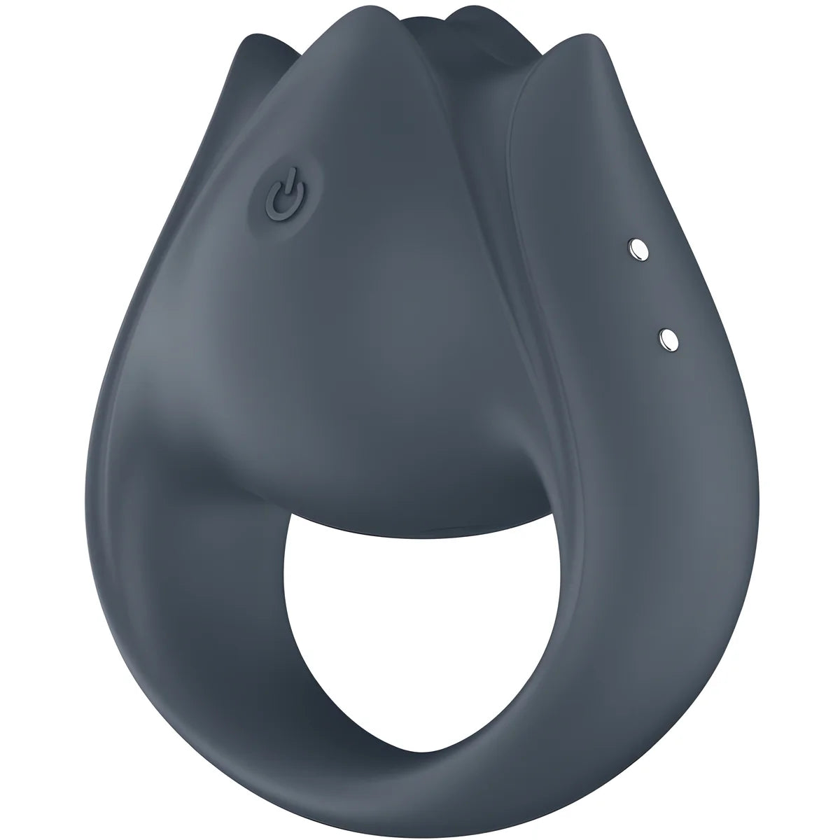 satisfyer perfect pair 2 multivibrateur 2 en 1 anneau penis et stimulateur de doigts gris