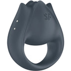 satisfyer perfect pair 2 multivibrateur 2 en 1 anneau penis et stimulateur de doigts gris