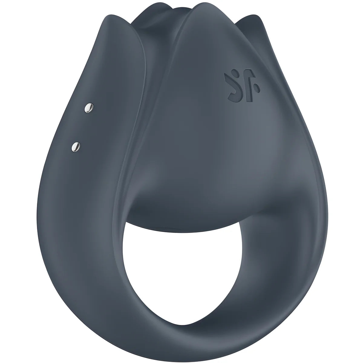 satisfyer perfect pair 2 multivibrateur 2 en 1 anneau penis et stimulateur de doigts gris