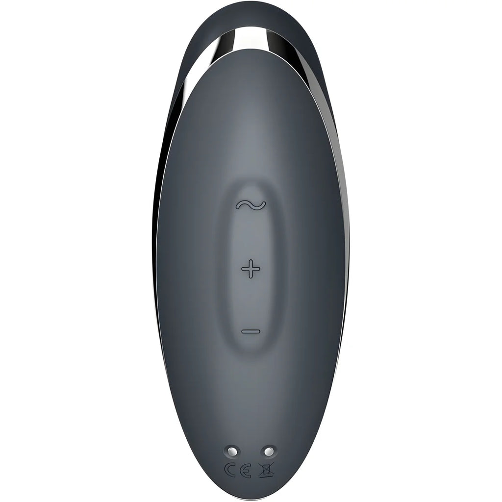 satisfyer tap climax 2 vibrateur stimulateur gris