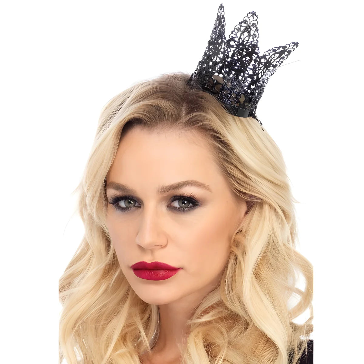 leg avenue mini couronne en filigrane metal noir