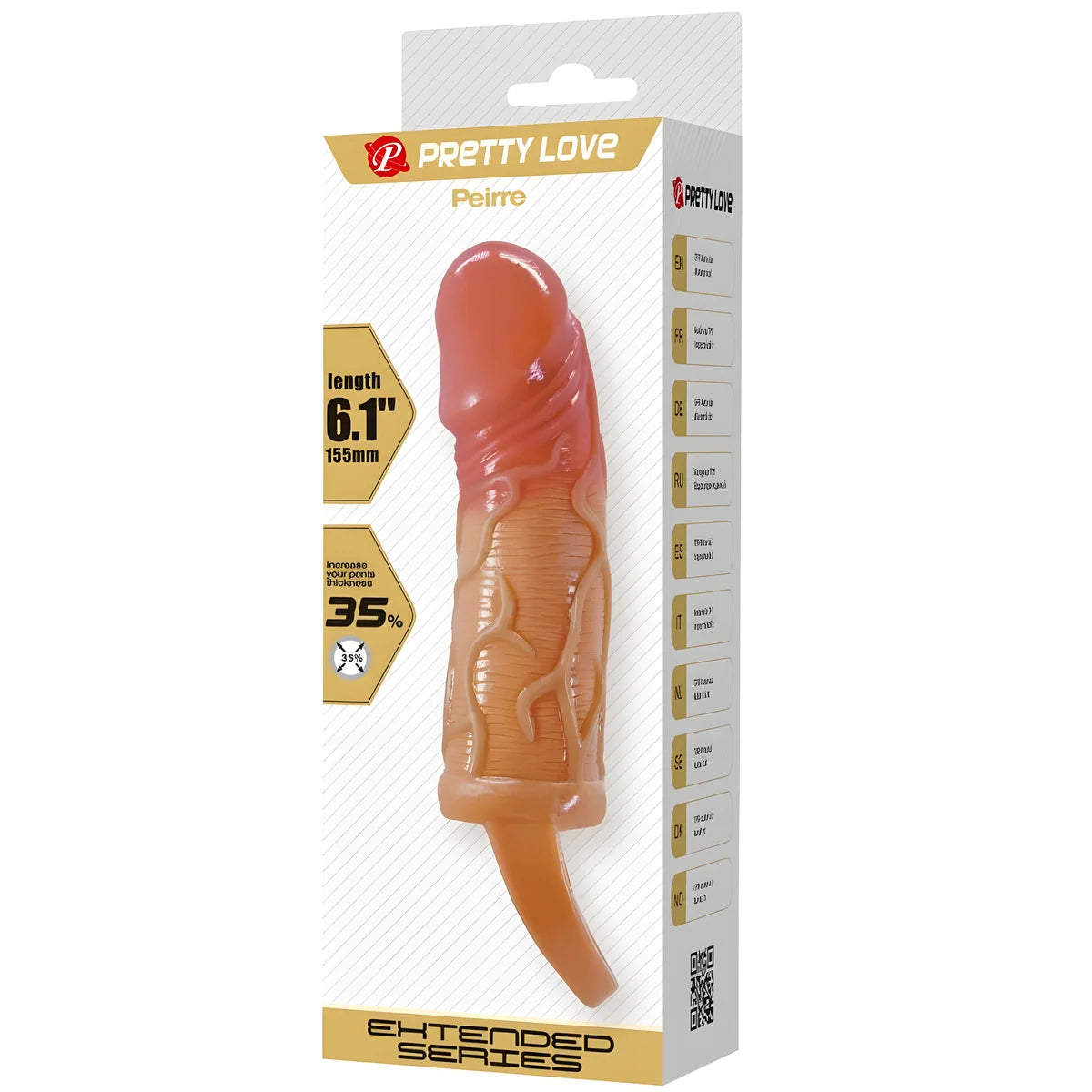 pretty love manchon penis peirre 10 cm