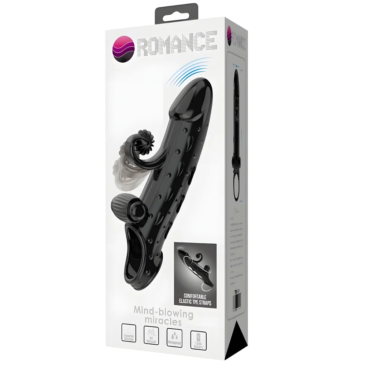 romance manchon penis vibrant noir