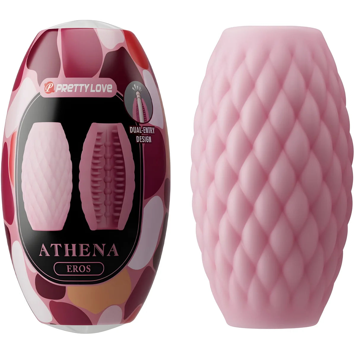 pretty love masturbateur pour homme en silicone athena eros rose